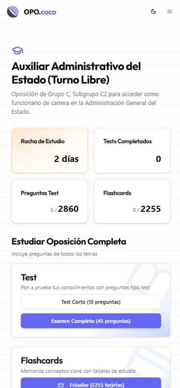 App móvil OPO.coco