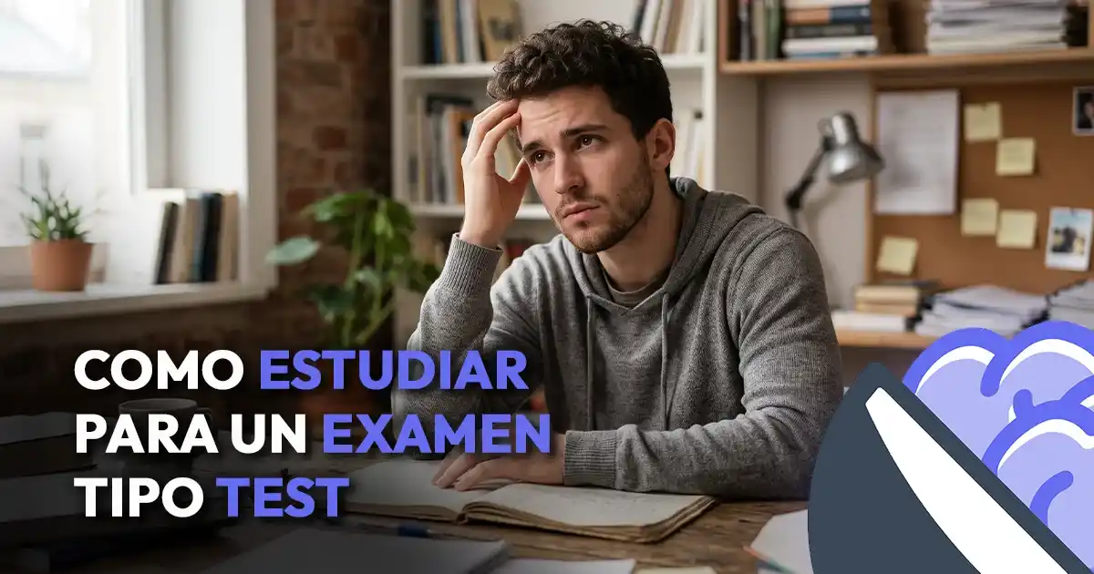 Cómo estudiar para un examen tipo test: guía y trucos