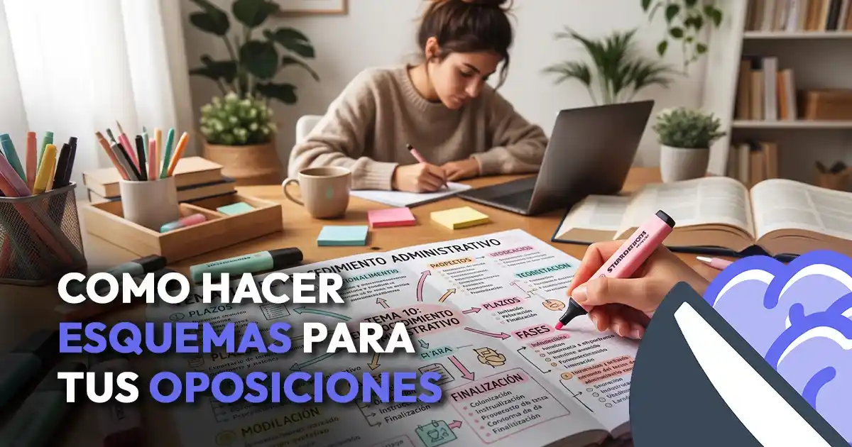 Cómo hacer esquemas para estudiar oposiciones