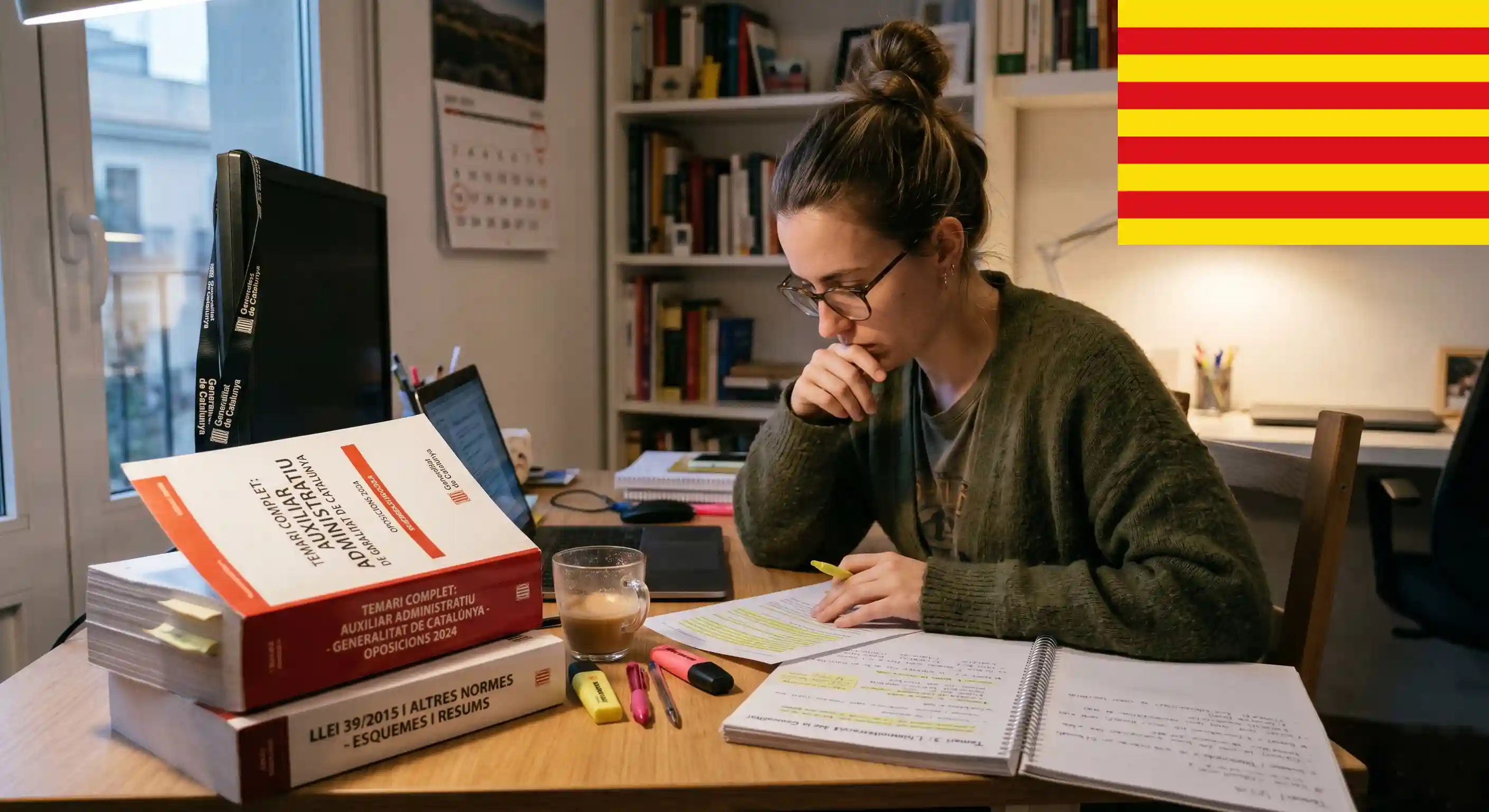 Auxiliar Administrativo de la Generalitat de Catalunya (Turno Libre)