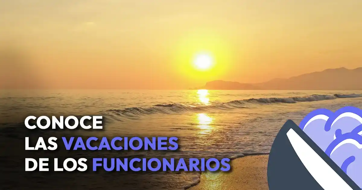 Vacaciones de los funcionarios: días, moscosos y canosos